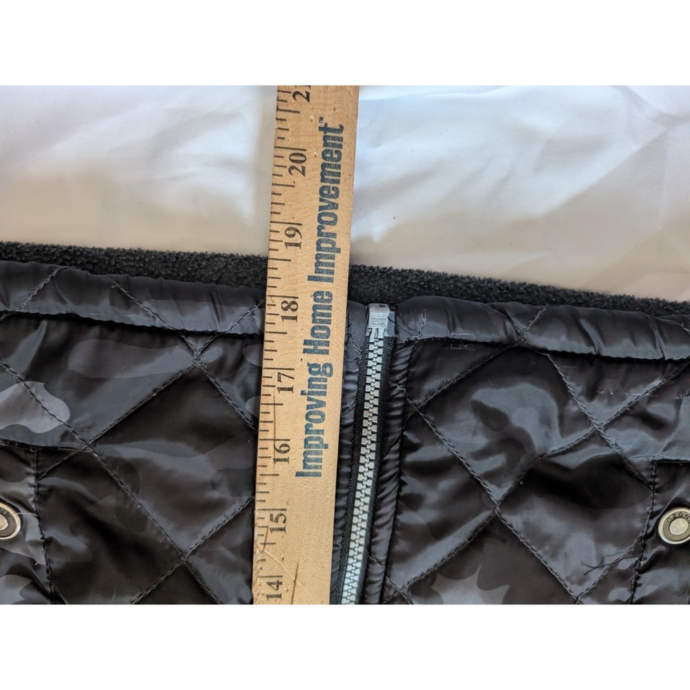 Snozu Youth Small Gray/Camp Full Zip Fleece Jacket - Picture 7 of 8